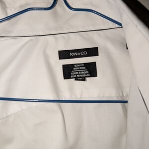 RW&CO. Men's Ivory Slim Fit Jacket